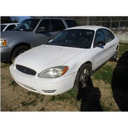 2005 FORD TAURUS, VIN/SN:1FAFP53U95A309300 - GAS ENGINE, A/T (STATE OWNED)