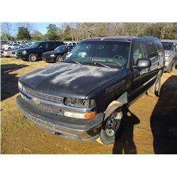 2005 CHEVROLET TAHOE VIN/SN:1GNEK13Z85J205462 - GAS ENGINE, A/T (STATE OWNED)