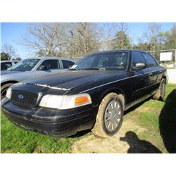 2006 FORD CROWN VICTORIA, VIN/SN:2FAHP71W16X143548 - V8 GAS ENGINE, A/T (STATE OWNED)