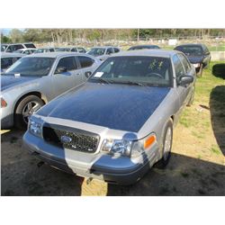 2010 FORD CROWN VICTORIA VIN/SN:2FABP7BV7AX106623 - V8 GAS ENGINE, A/T (STATE OWNED) (TITLE DELAY)
