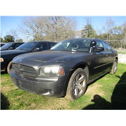 2008 DODGE CHARGER, VIN/SN:2B3LA43HX8H216417 - V8 GAS ENGINE, A/T, ODOMETER READING 182,687 MILES (S