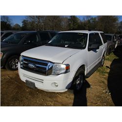 2009 FORD EXPEDITION VIN/SN:1FMFU15579LA09391 - V8 GAS ENGINE, A/T, ODOMETER READING 182,342 MILES (