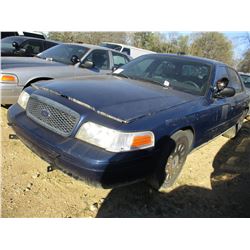 2005 FORD CROWN VICTORIA VIN/SN:2FAHP71W25X146599 - V8 GAS ENGINE, A/T (STATE OWNED)