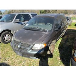 2002 DODGE GRAND CARAVAN VIN/SN:2B4GP44332R630820 - V6 GAS ENGINE, A/T (STATE OWNED)