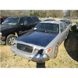 2007 FORD CROWN VICTORIA VIN/SN:2FAHP71W07X145051 - V8 GAS ENGINE, A/T (STATE OWNED)