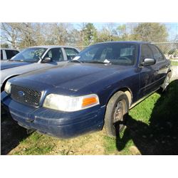 2006 FORD CROWN VICTORIA, VIN/SN:2FAHP71W56X143553 - V8 GAS ENGINE, A/T (STATE OWNED)