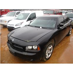 2010 DODGE CHARGER VIN/SN:2B3AA4CT5AH117523 - V8 GAS ENGINE, A/T (DOES NOT OPERATE) (STATE OWNED)
