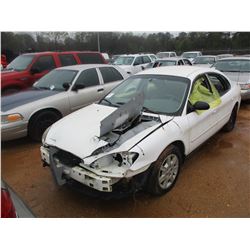 2005 FORD TAURUS SE VIN/SN:1FAFP53U65A260850 - A/T (DOES NOT OPERATE) (STATE OWNED)