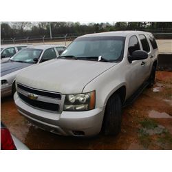 2007 CHEVROLET TAHOE VIN/SN:1GNEC03027R398575 - V8 GAS ENGINE, A/T (DOES NOT OPERATE) (STATE OWNED)