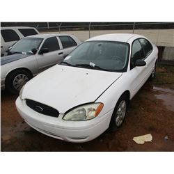 2005 FORD TARUS VIN/SN:1FAFP53U65A260881 - V6 GAS ENGINE, A/T (STATE OWNED)