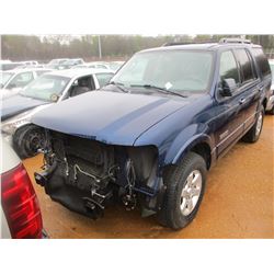 2008 FORD EXPEDITION XLT VIN/SN:1FMFU15538LA55444 - V8 ENGINE, A/T (DOES NOT RUN) (STATE OWNED)