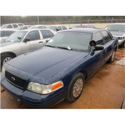 2005 FORD POLICE INTERCEPTOR, VIN/SN:2FAHP71W55X146595 - V8 ENGINE, A/T (DOES NOT RUN) (STATE OWNED)