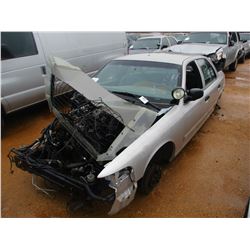 2009 FORD CROWN VICTORIA VIN/SN:2FAHP71V29X143358 - V8 GAS ENGINE, A/T (DOES NOT OPERATE) (STATE OWN