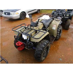 YAMAHA BIG BEAR 350 4 WHEELER, VIN/SN:A054772 - 4X4 (DOES NOT OPERATE) (STATE OWNED)