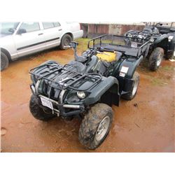 YAMAHA GRIZZLY 4 WHEELER, VIN/SN:JY4AM03Y85C057772 - WINCH, REAR BASKET, 4X4 (DOES NOT RUN) (STATE O