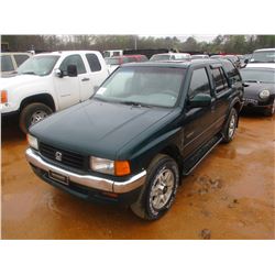 1996 HONDA PASSPORT, VIN/SN:4S6CK58V3T4419061 - GAS ENGINE, A/T, ODOMETER READING 128,741 MILES