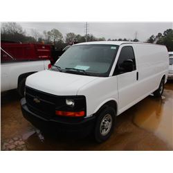 2008 CHEVROLET VAN VIN/SN:1GCHG39K781192933 - V8 GAS ENGINE, A/T, ODOMETER READING 119,884 MILES