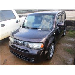 2010 NISSSAN CUBE VIN/SN:JN8AZ2KR3AT156877 4 DOOR, GAS, A/T, ODOMETER READING 117,424 MILES