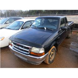 2001 FORD RANGER PICK UP, VIN/SN:1FTYR14U11TA70361 - GAS ENGINE, A/T, ODOMETER READING 210,144 MILES