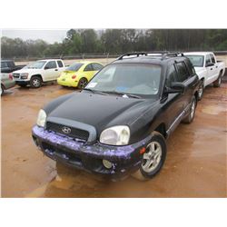 2003 HYUNDAI SUV VIN/SN:KM8SC13D73U410209 - GAS ENGINE, A/T