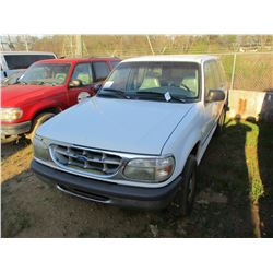 1997 FORD EXPLORER VIN/SN:1FMDU32X5VUC99286 - V6 GAS ENGINE, A/T, ODOMETER READING 151,976 MILES (CO