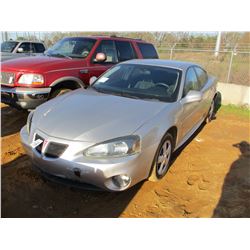 2008 PONTIAC VIN/SN:2G2WP552381115564 -GAS ENGINE, A/T