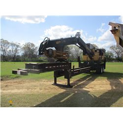 2010 TIGERCAT 250B LOG LOADER, VIN/SN:2500621 - CUMMINS ENGINE, ECAB W/AIR, MTD ON BIG JOHN T/A TRAI