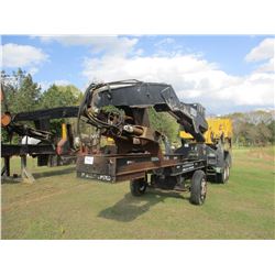 2005 JOHN DEERE 535 LOG LOADER, VIN/SN:017116 - JOHN DEERE ENGINE, ROTOBEC GRAPPLE, MTD ON SELF-PROP