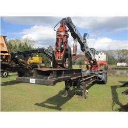 PRENTICE 210E LOG LOADER, VIN/SN:717382 - JOHN DEERE ENGINE, PRENTICE 742 GRAPPLE, MTD ON PITTS TRAI