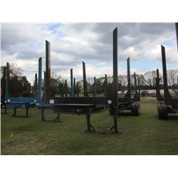 2012 MAGNOLIA LOG TRAILER, VIN/SN:1M9BA40210C1435071 - T/A, 4 BOLSTER, 11R24.5 TIRES