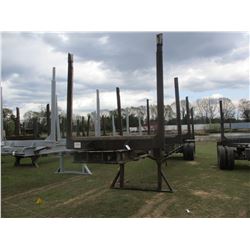 4 BOLSTER LOG TRAILER