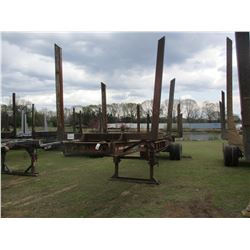 4 BOLSTER LOG TRAILER, VIN/SN:73288