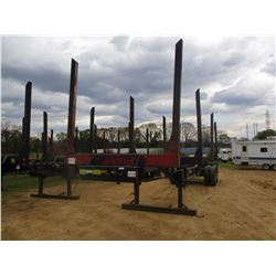 2014 PITTS LT40-8UL LOG TRAILER, VIN/SN:5JYLT4029EP140481 - T/A, 4 BOLSTER, 11R24.5 TIRES