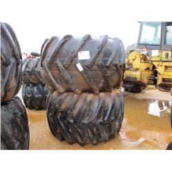 (2) SKIDDER TIRES W/RIMS