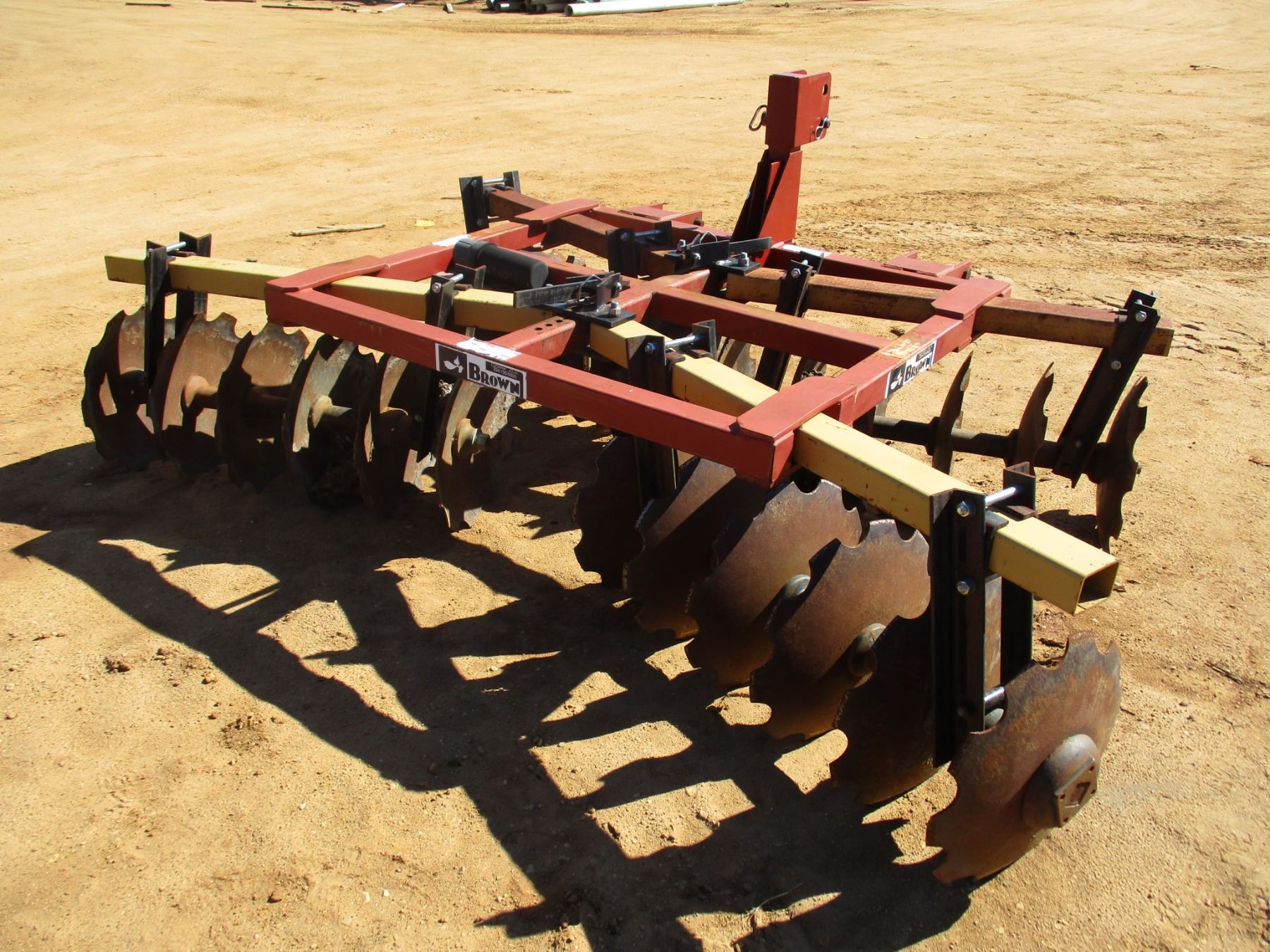 BROWN DISC HARROW J.M. Wood Auction Company, Inc.