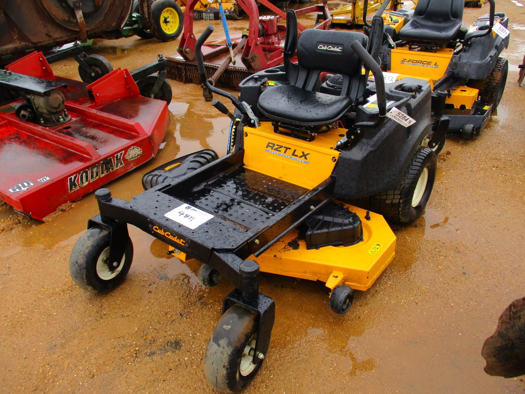 CUB CADET RZT LX VIN/SN1L026H50177 50" ZERO TURN MOWER, METER READING