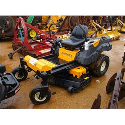 CUB CADET Z FORCE VIN/SN:1L164H50031 48" ZERO TURN LAWNMOWER, METER READING 191 HOURS