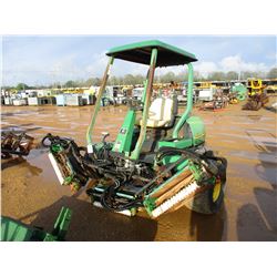 JOHN DEERE 3225B REEL MOWER, VIN/SN:010386 - JOHN DEERE DIESEL ENGINE, METER READING 2708 HOURS