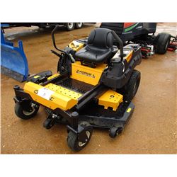 CUB CADET Z FORCE ZERO TURN LAWNMOWER, VIN/SN:1A084H20044 - 60", METER READING 81 HOURS