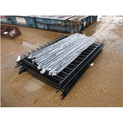 100' WROUGHT IRON FENCE W/POST