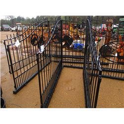 16' IRON GATE W/POST