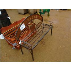 FARMALL METAL BENCH