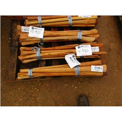 (50 WOOD PICK AXE HANDLES