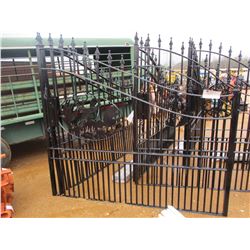 16' WILDLIFE METAL GATE W/POST
