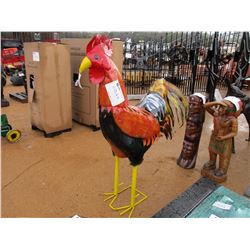 METAL ROOSTER, 6.5' TALL