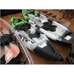 1 PERSON KAYAK W/PADDLES