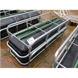(2) 8' FEED BUNKS