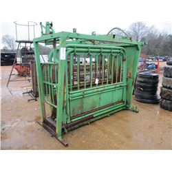 LIVESTOCK HEAD CATCHER AND HANDLING CAGE