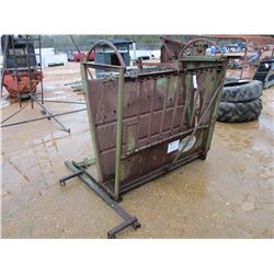 POWER RIVER SMALL LIVESTOCK HAND CATCHER AND HANDLING CAGE