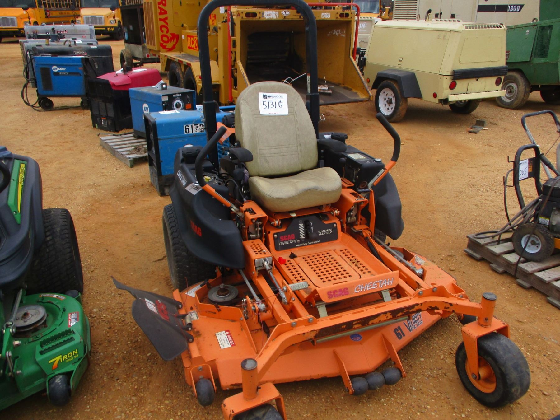 SCAG CHEETAH ZERO TURN MOWER, 60"